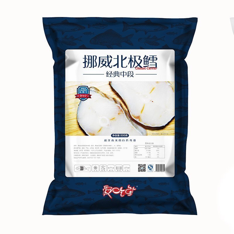 [苏宁易购超市]挪威北极鳕 经典中段500g