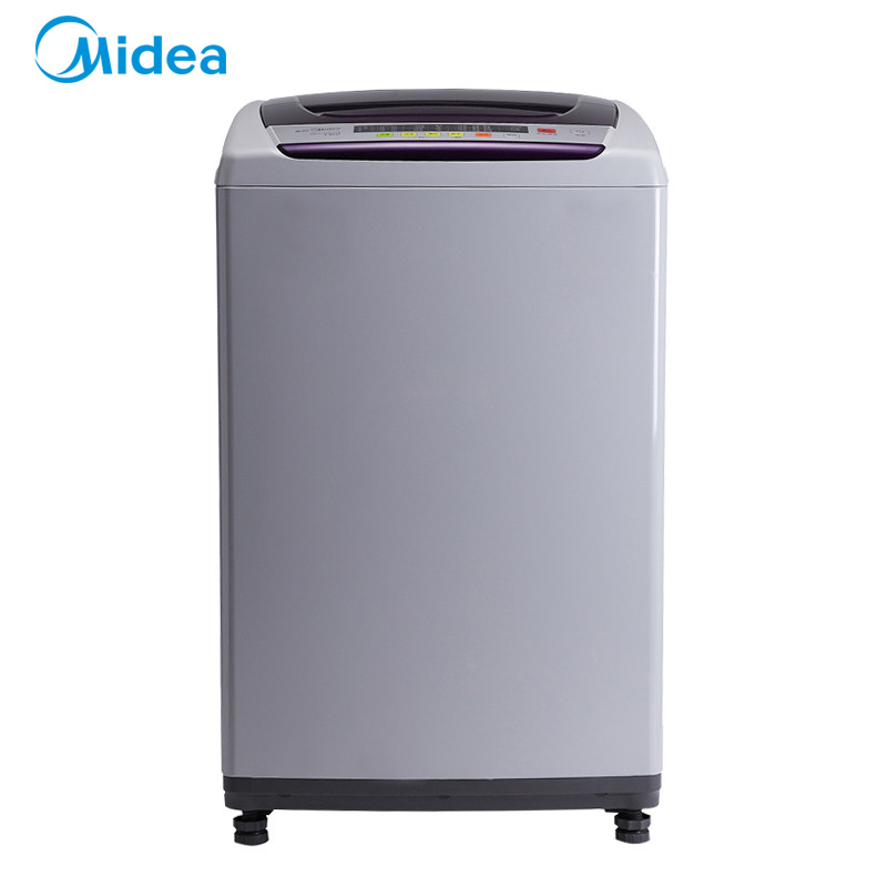 美的(Midea)MB70-V2011H 7公斤 全自动波轮洗衣机 12小时预约 快速脱水 环保留水 家用 智利灰