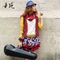 禾苑2015秋装新款女装毛呢两件套欧洲站套装裙女长袖秋冬连衣裙厚 2777