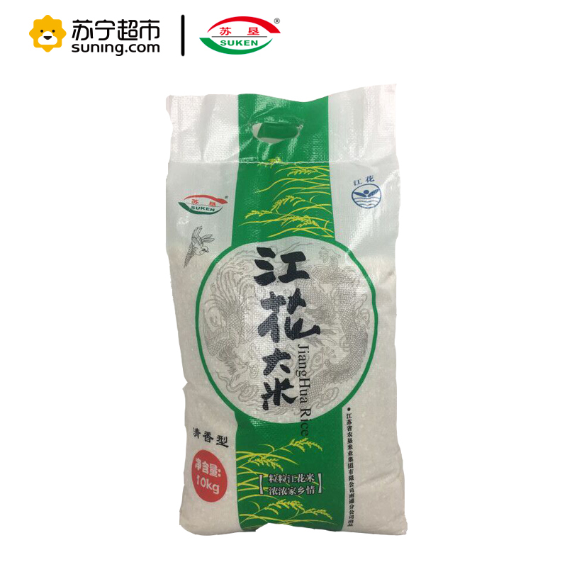 苏垦江花大米袋装10kg