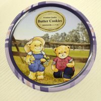 精典泰迪奶酪味曲奇饼干（圆盒）113g