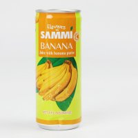 韩国进口 三美香蕉果汁饮料240ml/罐原味果汁 进口果汁饮料