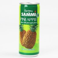 韩国进口 三美菠萝果汁饮料240ml/罐原味果汁 进口果汁饮料