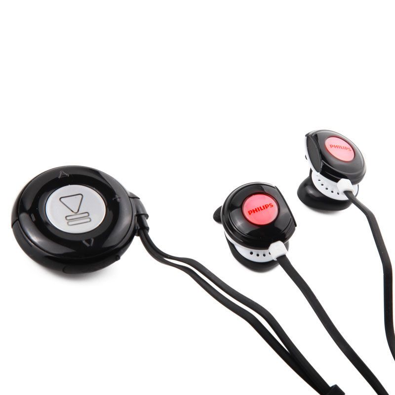 飞利浦(Philips) SA5208 黑色 8G MP3播放器运动跑步型耳机式炫酷呼吸灯