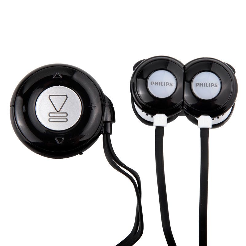 飞利浦(Philips) SA5208 黑色 8G MP3播放器运动跑步型耳机式炫酷呼吸灯