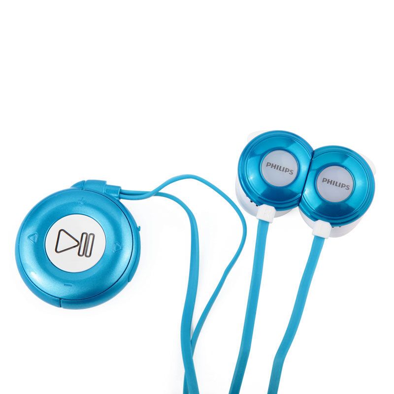 飞利浦 (Philips) SA5208 8G 蓝色 MP3播放器运动跑步型耳机式炫酷呼吸灯