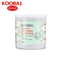 谷芭 KOOBA 纸轴多用途棉棒*2筒 F-016