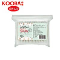 谷芭 KOOBA 纸轴多用途棉棒（袋装）*2袋  F-018
