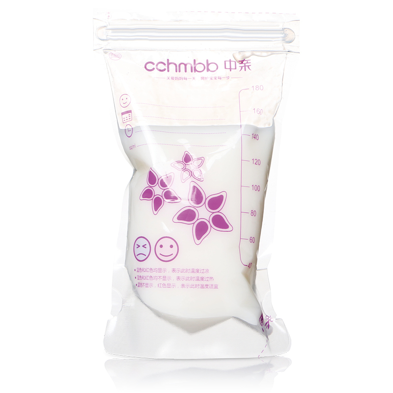 中亲进口储奶袋母乳储存袋保鲜袋存奶袋 储奶瓶180ml/30片