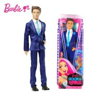 芭比CKB59摇滚公主之肯芭比娃娃女孩礼盒玩具男娃娃