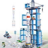 邦宝益智拼装儿童玩具积木男孩拼插启蒙6401神舟十号航天纪念品礼物