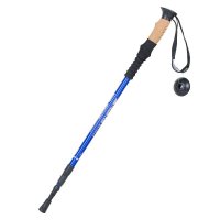 猎鹰计划(FALCONPLAN)户外7075铝合金便携徒步登山杖 348204 蓝色/红色