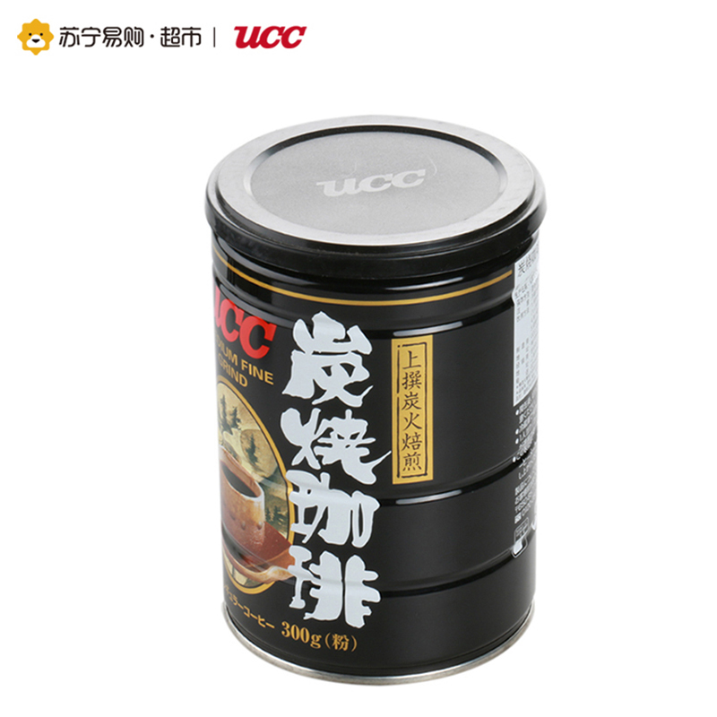 日本进口 UCC悠诗诗炭烧咖啡粉 300g
