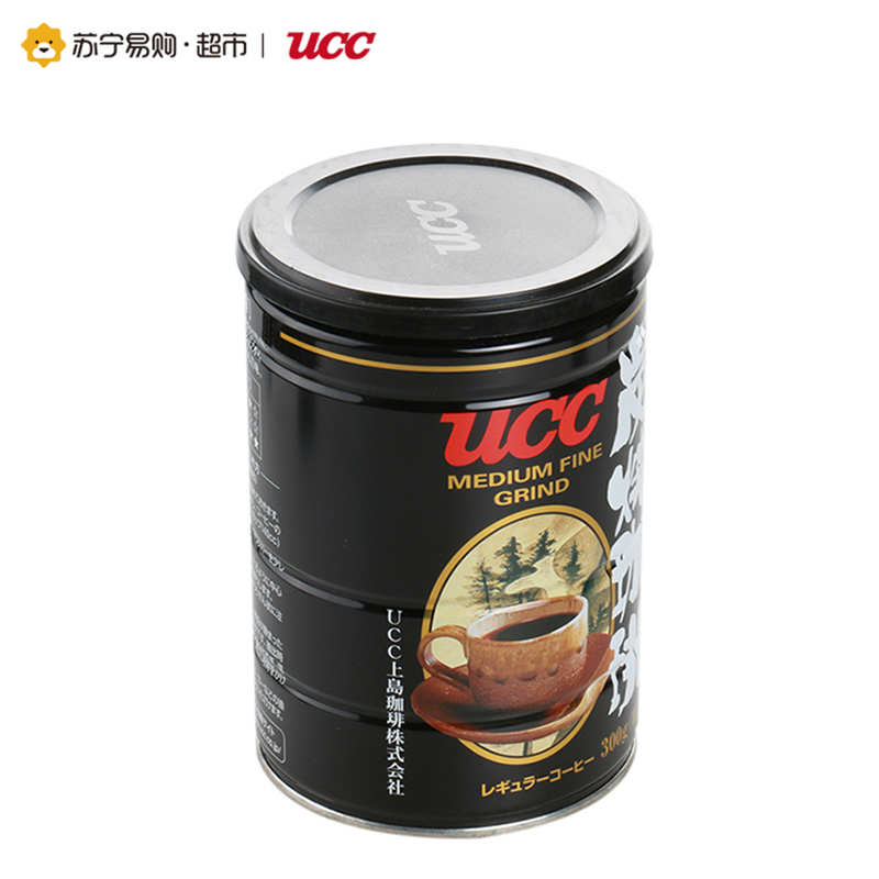 日本进口 UCC悠诗诗炭烧咖啡粉 300g