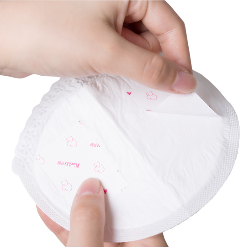 开丽极薄无纺布防溢乳垫72+8片装(新品)国产 孕产妇产后用品一次性乳垫1盒 KR2072