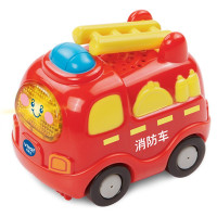 小李小李不讲道理: 伟易达(VTech)神奇轨道车玩具小汽车儿童玩具车轨道车声光音乐小车-消防车