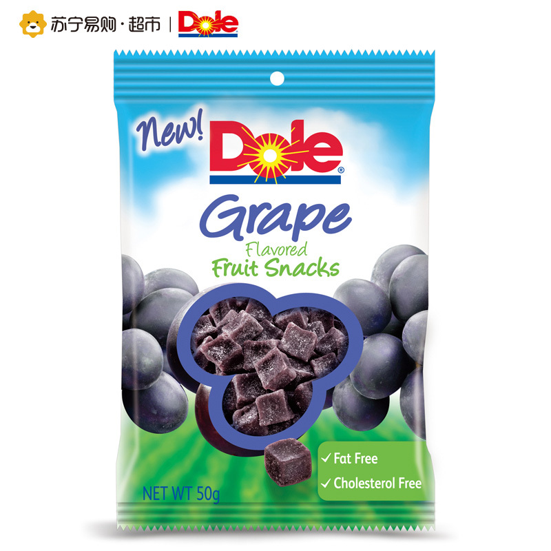 都乐Dole 葡萄味水果粒 50g 都乐Dole 葡萄味综合水果粒 50g