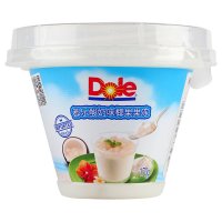 泰国进口都乐Dole酸奶味椰果果冻170g