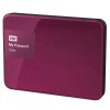 西部数据(WD)WDBBKD0030BBY-CESN 3TB USB3.0 移动硬盘 野莓红
