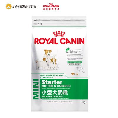 [苏宁易购超市]ROYALCANIN皇家狗粮MIS30小型犬奶糕3kg