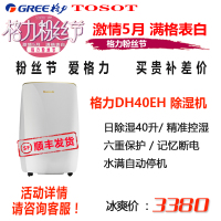 格力(GREE) DH40EH 家用除湿机除湿器抽湿器干衣机
