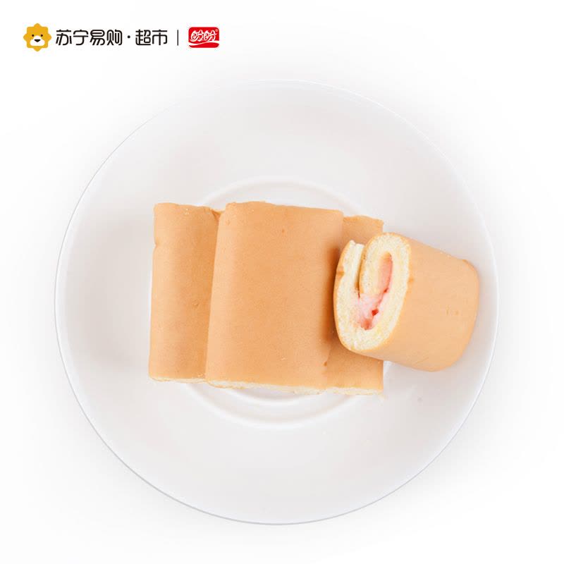 盼盼 瑞士卷1020g 草莓味 早餐糕点心零食 独立小包装图片