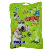 韩美禾啵乐乐哈密瓜味宝石戒指糖