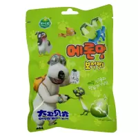 韩美禾啵乐乐哈密瓜味宝石戒指糖