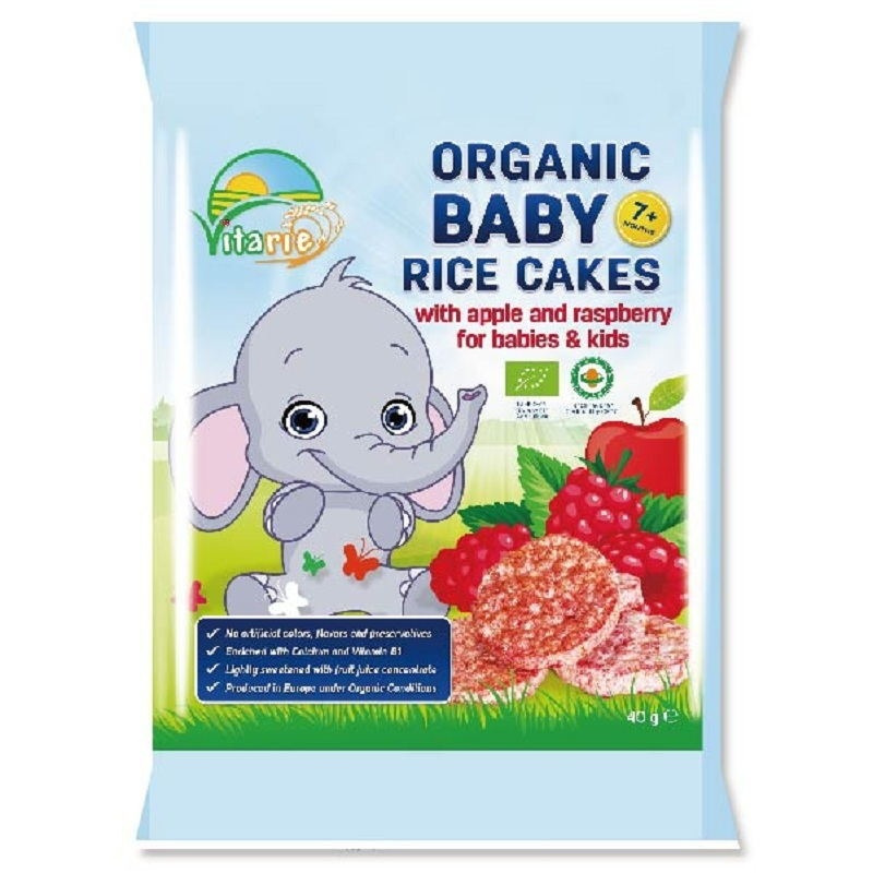 味咔嗞树莓味米小圆(婴幼儿谷物辅助食品)
