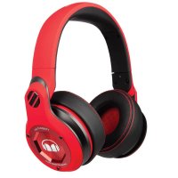  魔声(Monster)UFC 头戴式包耳DJ耳机  红色(130554)