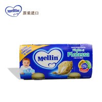 意大利进口美林Mellin比目鱼蔬菜泥2*80g 160g
