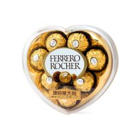 Ferrero 费列罗 榛果威化巧克力 心型 100g 8粒
