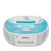 熊猫CD-860收录机胎教机复读机录音机cd机dvd磁带播放机CD850升级 MP3 U盘光盘播放器