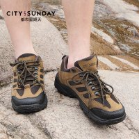 都市星期天户外休闲登山鞋男鞋夏季网面透气速干骑行涉水徒步鞋N58111605