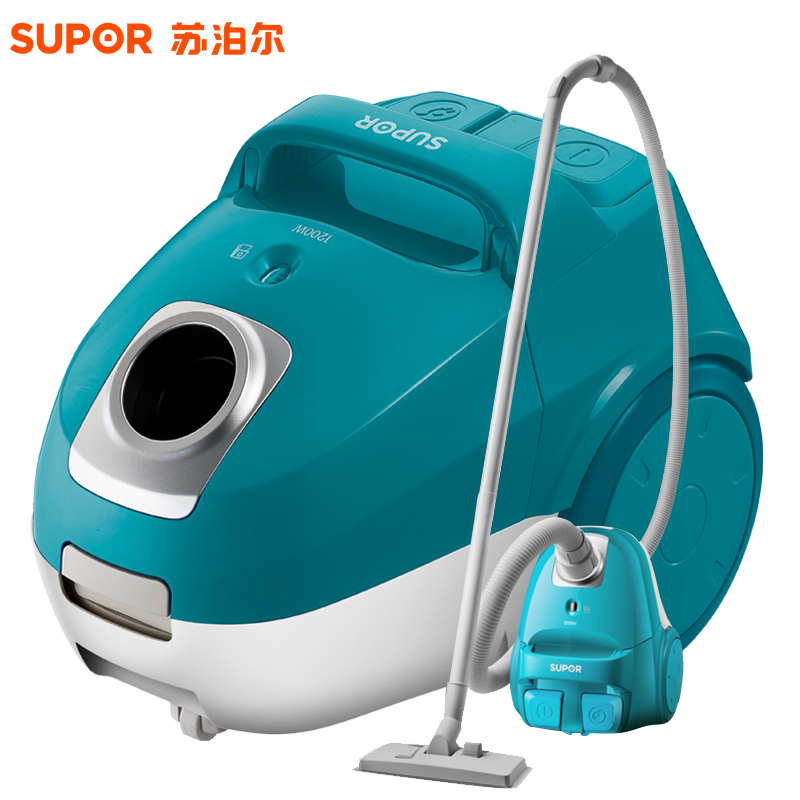 苏泊尔(SUPOR)吸尘器 XCB15B01A-12 家用强力手持式 大功率 小型超静音 地毯式机