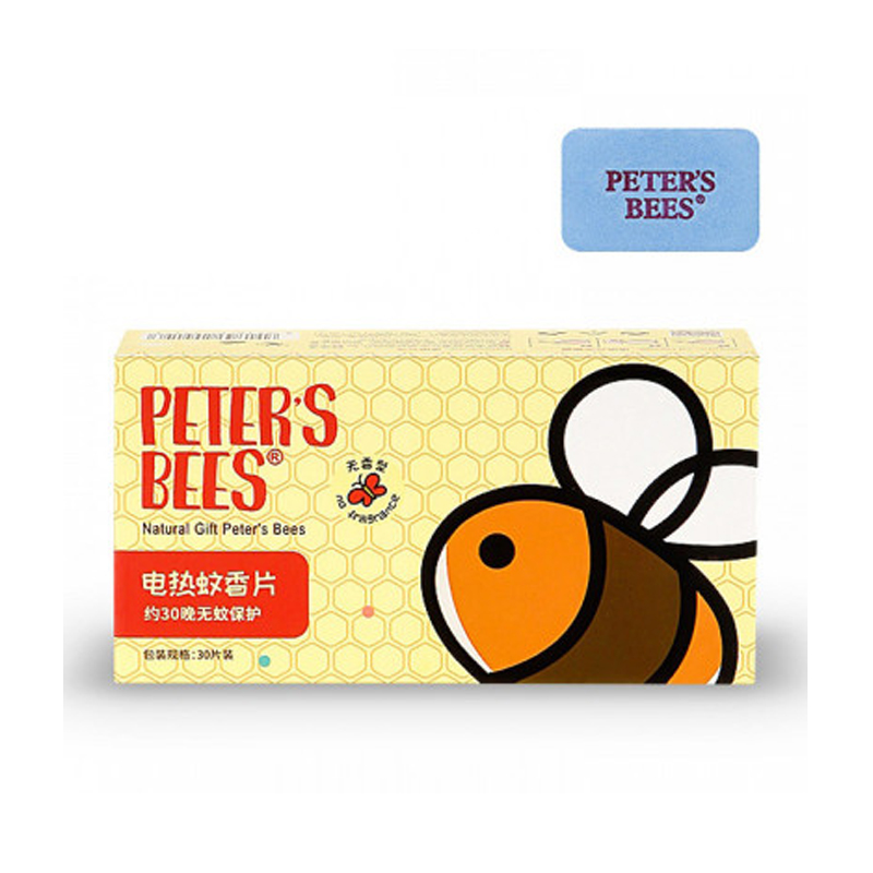 peter’s bees彼特的蜜蜂婴儿电热蚊香片30片