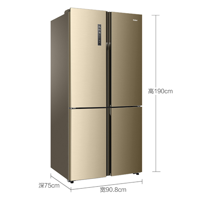 海尔（Haier）BCD-620WDVC 620升对开门门冰箱 干湿分储 原味珍藏 智能控温 ABT杀菌