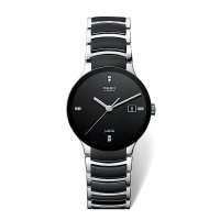 雷达RADO 晶萃系列黑色陶瓷镶钻机械男表R30941702