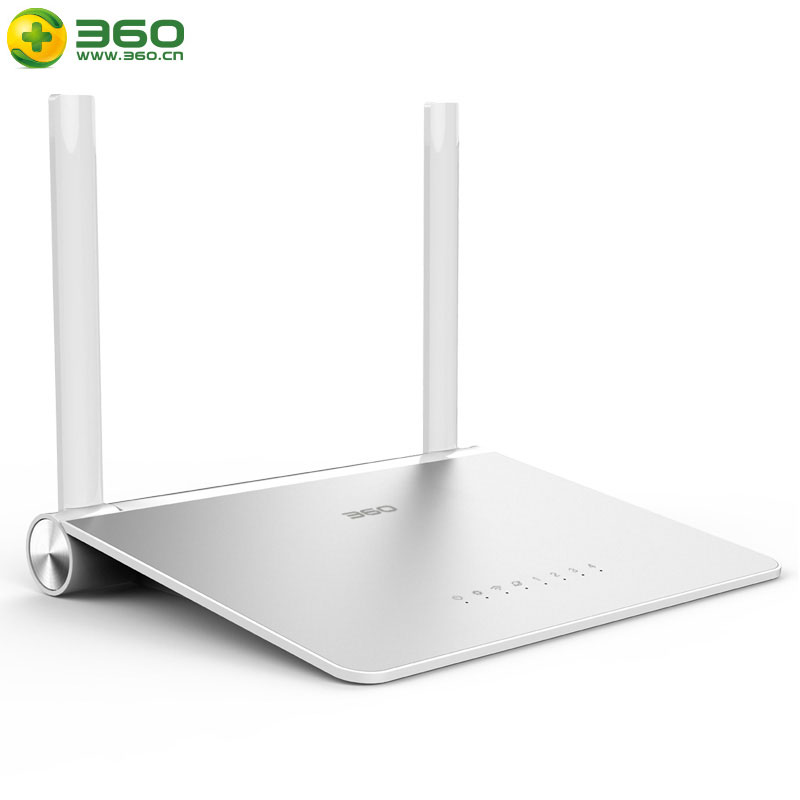 磊科Netcore360安全C403(P1)300Mbps无线路由器智能家用中继光纤WIFI无限穿墙王大功率(冰川银)高清大图