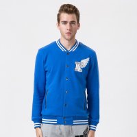 功夫熊猫KUNG FU PANDA男士贴布绣立领情侣棒球服 棒球服开衫KDS53CD4092B7