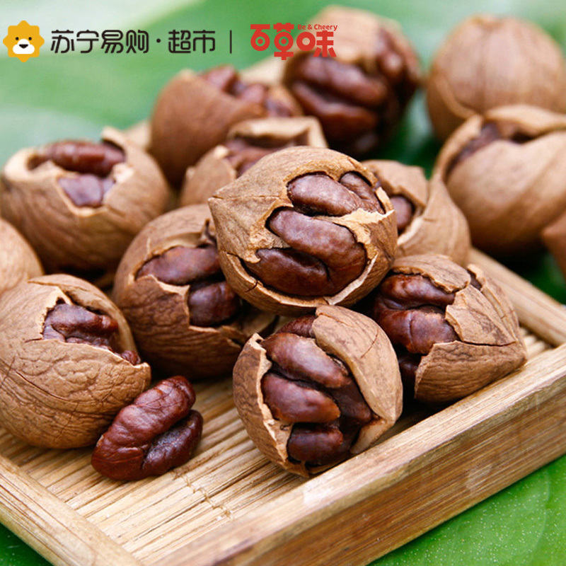 百草味 手剥山核桃190g 坚果炒货干果零食临安特产小核桃