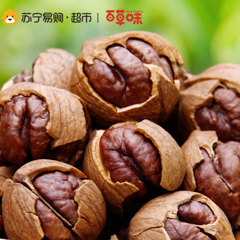 百草味 手剥山核桃190g 坚果炒货干果零食临安特产小核桃