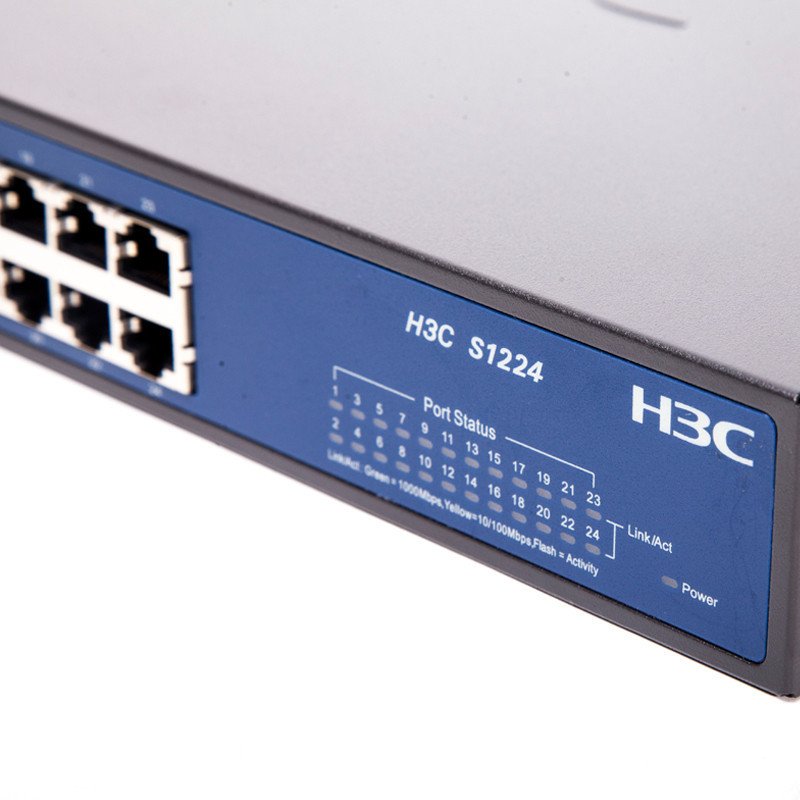 华三(H3C)SMB-S1224V2 24口全千兆企业级交换机高清大图