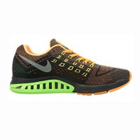Nike耐克男鞋新款ZOOM全掌气垫跑步鞋683731-801绿茶色