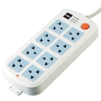 得力3996插座 高品质插线板 插排拖线板 排插8孔 3M包邮