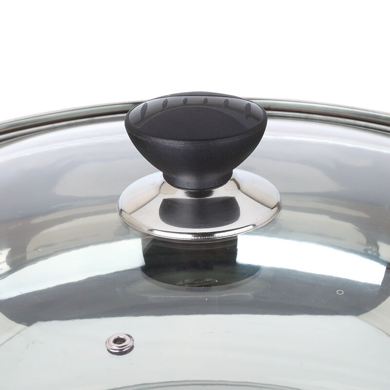 美厨 304不锈钢火锅 30cm汤锅电磁炉火锅加厚复底带盖 送一对火锅勺 燃气炉电磁炉通用MH-30高清大图