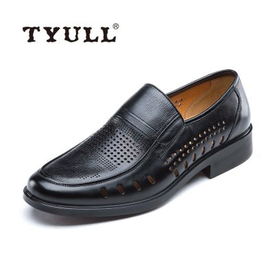 垂钓者(TYULL) 男式镂空皮鞋 C14B82282