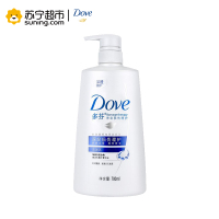 多芬（Dove）深度损伤理护洗发水700ml*2+精华素700ml+力士靓肤沐浴乳晶透焕采350ml*2