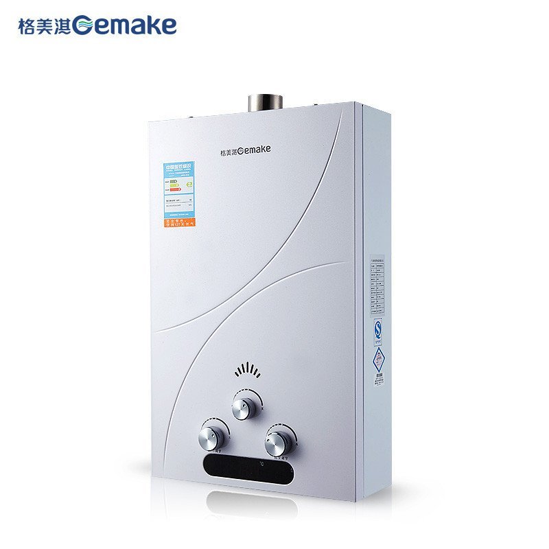 Gemake/格美淇 燃气热水器JSQ16-8P5A 强排式天然气 数码显示