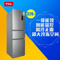 TCL冰箱 BCD-320WEF1 320升多门风冷冰箱 风冷无霜 智能温控 “-1”度速冷科技 超大冷冻空间 家用